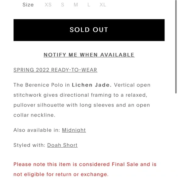 Jonathan Simkhai Berenice Polo - Picture 4 of 5